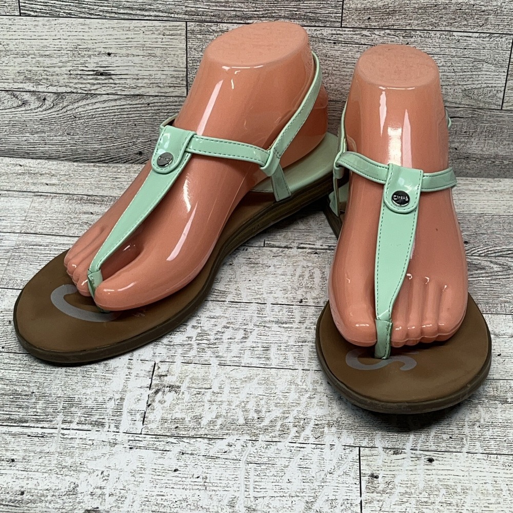 Circus By Sam‎ Edelman Cayden Mint Green  Ankle Strap Sandals Women Size 8M